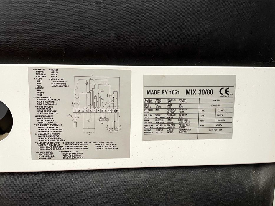 Caldeira de aquecimento [gasóleo/diesel] estado: como novo