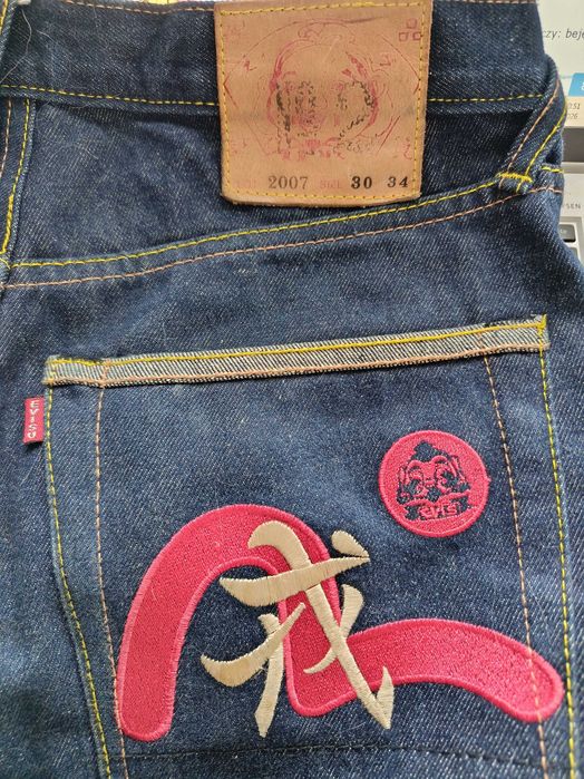 Evisu Vintage krótkie spodenki