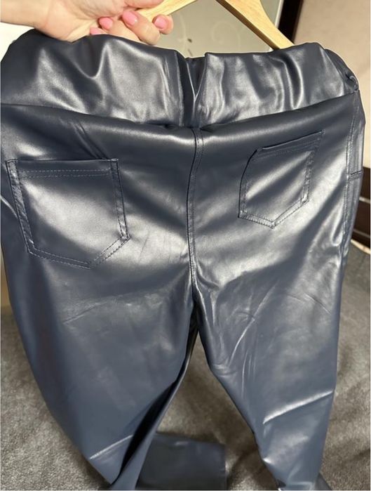 Кожаные штаны 54 размер большой размер