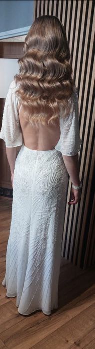 Sprzedam piękną suknię ślubną XS/34