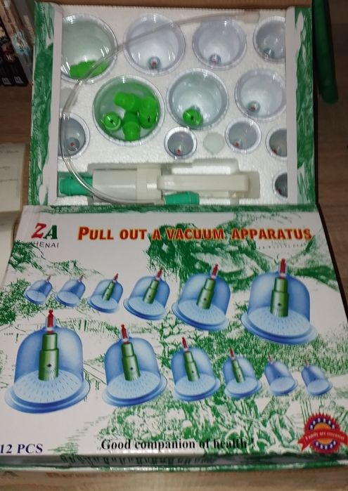 Набор для кровопускания ABC 12 банок и насос