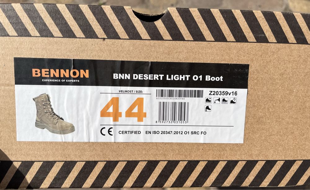 Військові берци Bennon Desert