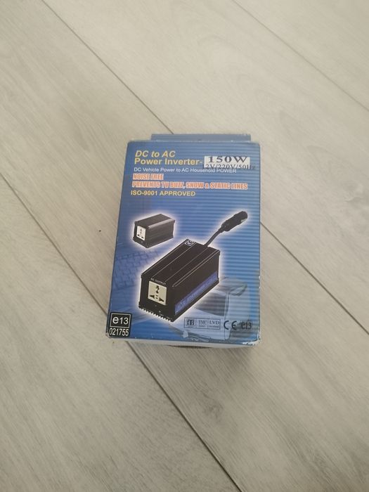 Inversor de corrente 12V para 220V 150W — carro / autocaravana /viagem