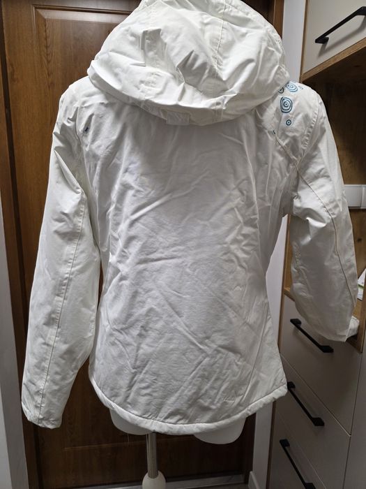 Kurtka narciarska biała  CAMPUS M