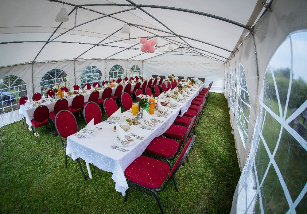 Wynajem namiotów 6x10m i 5x6m wolne terminy 2026