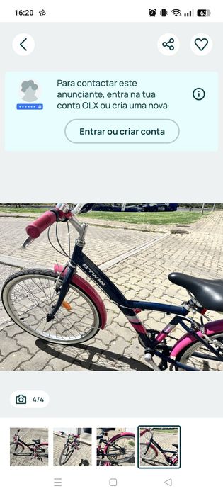 Bicicleta Menina