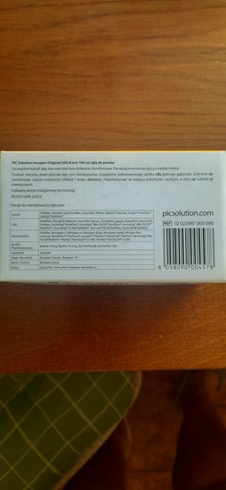 Igły do penów 8 mm 30G