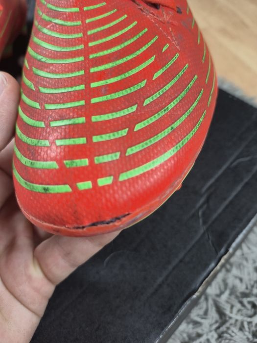 Korki Piłkarskie Adidas Predator Edge czerwone FG amatorki rozmiar 44