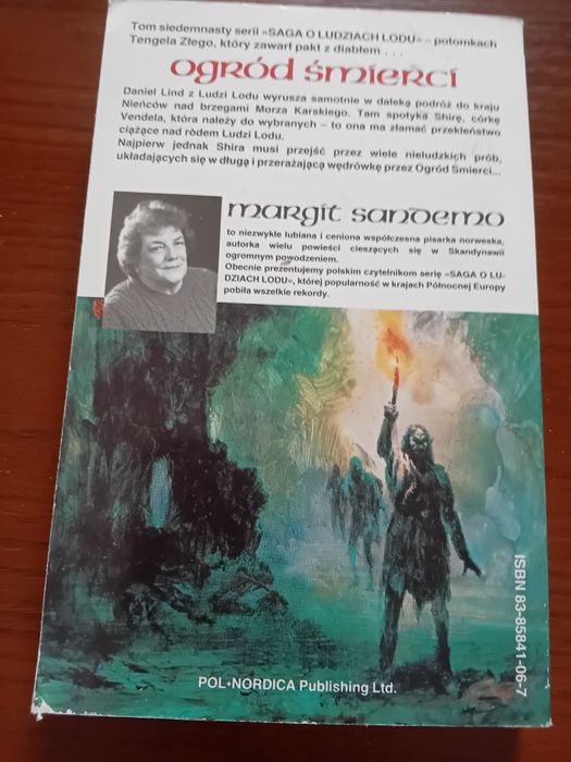Saga o Ludziach Lodu Margit Sandemo tom 17 Ogród Śmierci