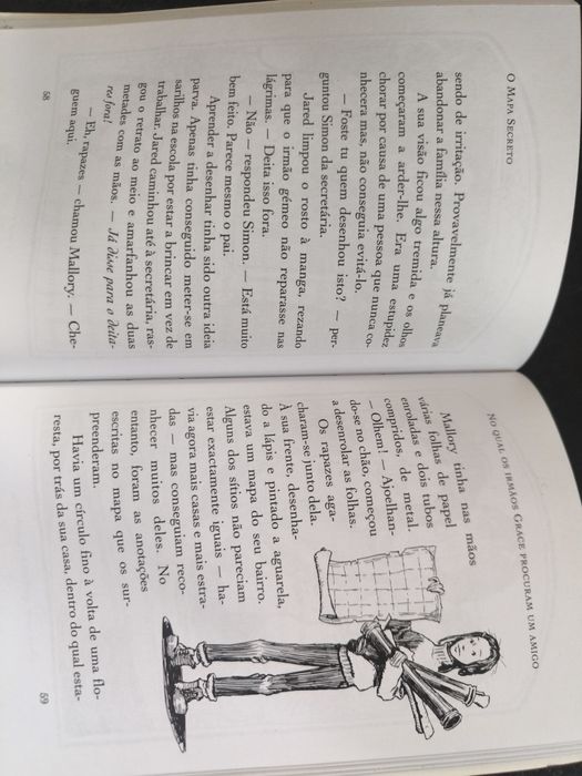 As crónicas de Spiderwick O mapa secreto. Livro 3
O mapa secreto é o t