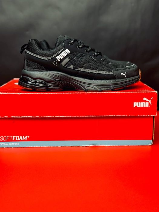 Осенние термо кроссовки Пума / не промокают / Puma Gore-Tex +7° -21°