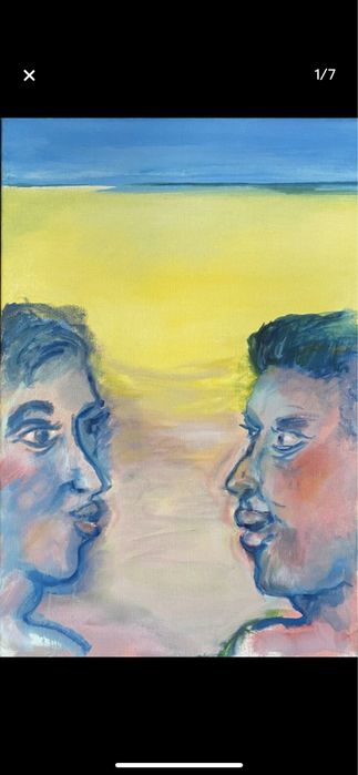 Pintura “My Beach is your beach” de Ruben Van Veen