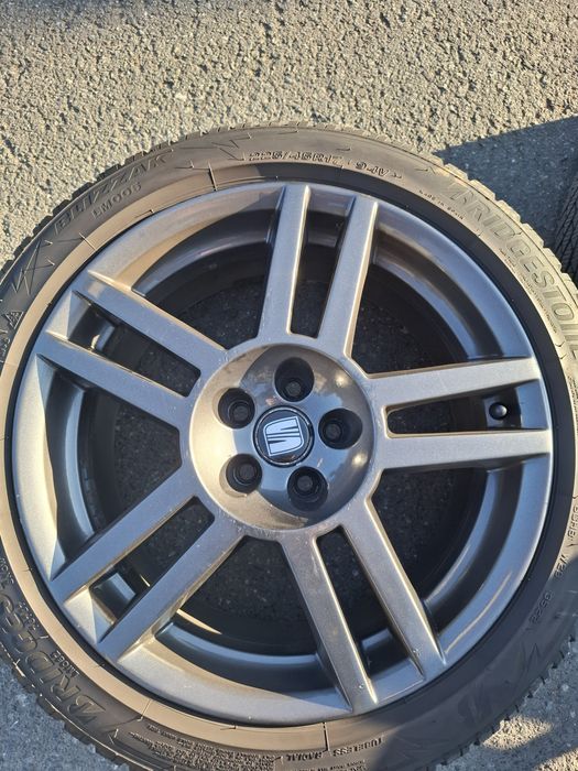 Felgi r17 5x100 Opony Zimowe Brodgestone