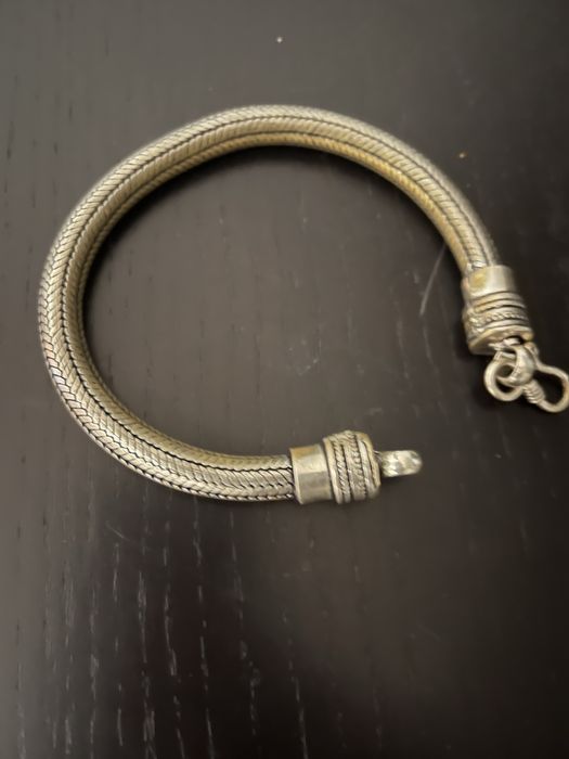 Pulseira prata da Índia