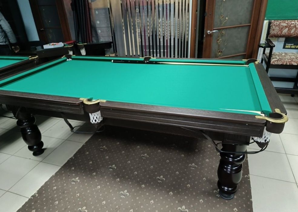 Бильярдный стол Мрия Нова доставка, стол для бильярда, більярдний стіл
