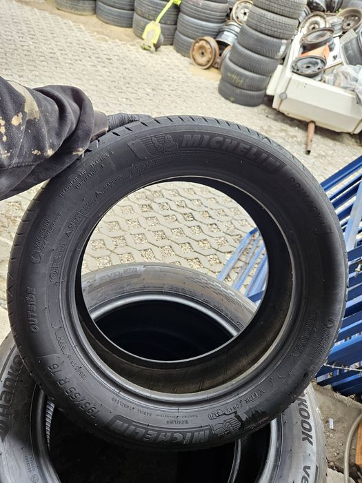 [2szt] Michelin 195/55 r16 Letnie /// 6mm!!! 2021r MONTAŻ