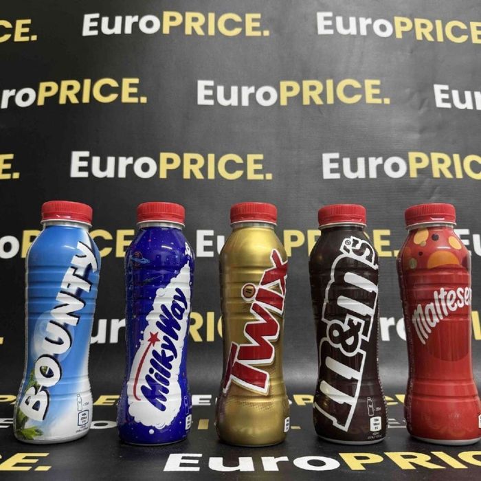 СУПЕР Какао напій Milky Way, Snickers, M&M's, Mars, Twix 350мл.