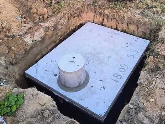 Piwnica Szambo betonowe Zbiornik Gnojowica Deszczówka Schron Kanał