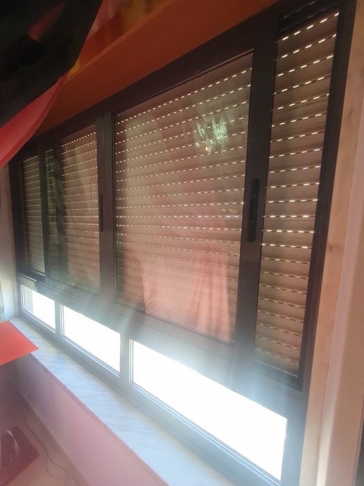 Janelas de correr em alumínio - pack triplo