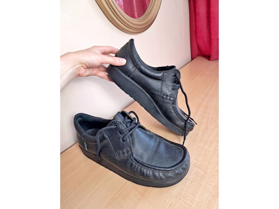 Buty skórzane męskie Ecco 42 mokasyny