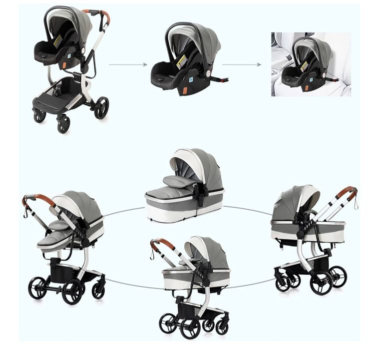 Nowy wózek 3w1  magic zc en 1888/ce