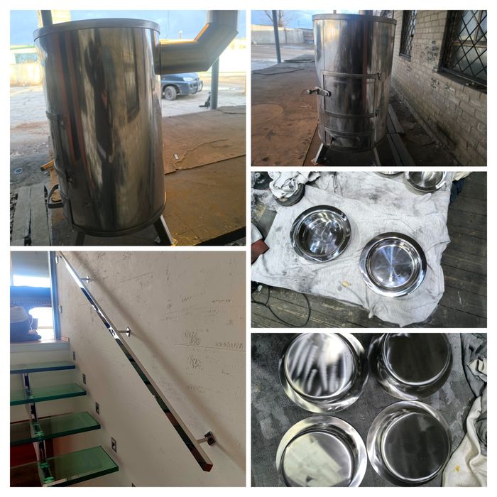 Изгозделие изделий из нержавейки,металоконструкції з нержавіючої сталі