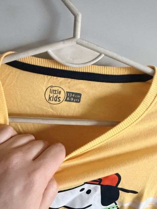 Koszulka z dlugim rekawemchlopieca rozmiar 134