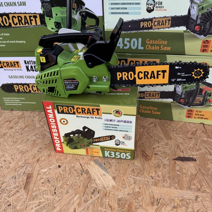 Бензопила PROCRAFT- K350S ланцюг та шина 30 см