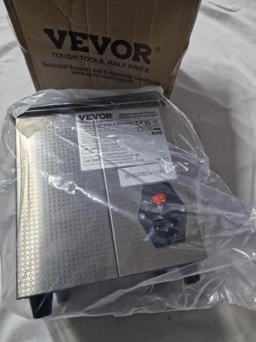 limpador ultrassónico VEVOR Digital Pro