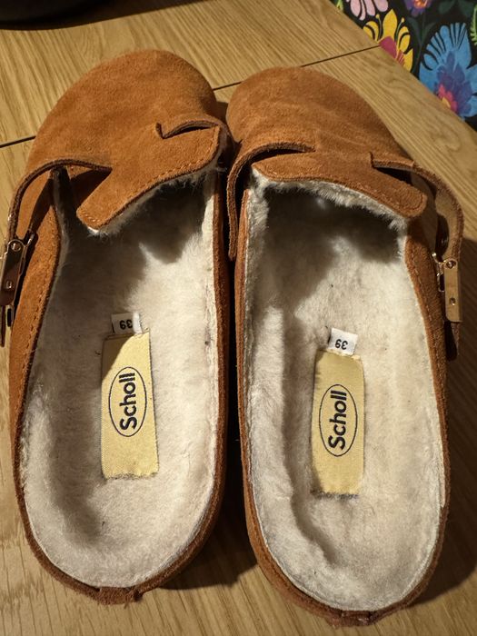 Nowe chodaki Scholl 39 koniakowe