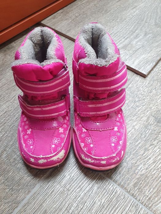 Buty zimowe 23 różowe