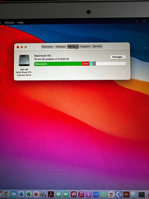 MacBook Air 13” – de 2013- RAM: 8GB, disco: 500GB