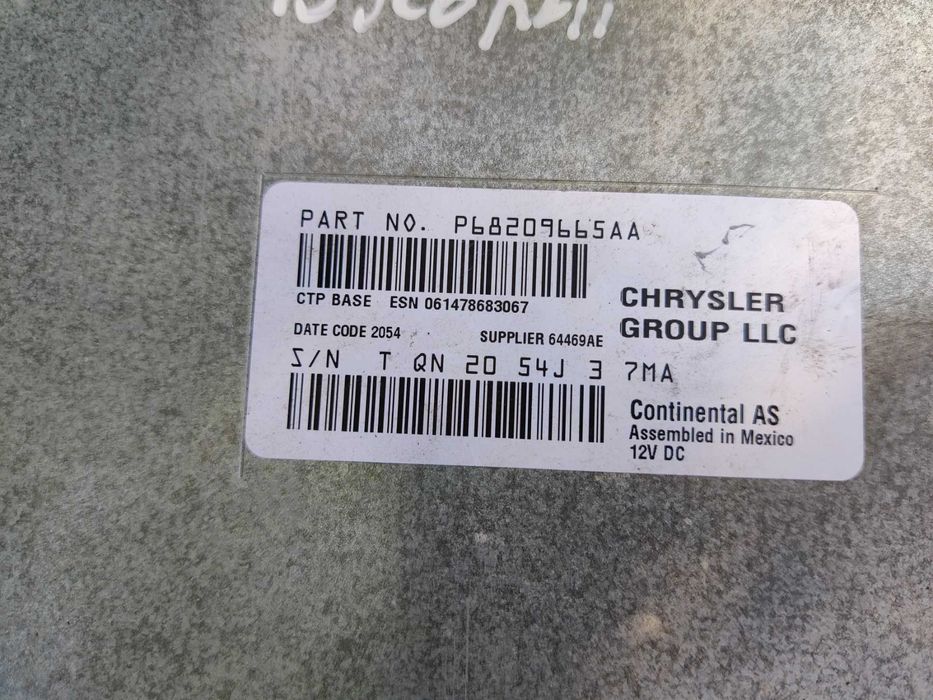 Магнитола модуль  DODGE JOURNEY 68209665AA