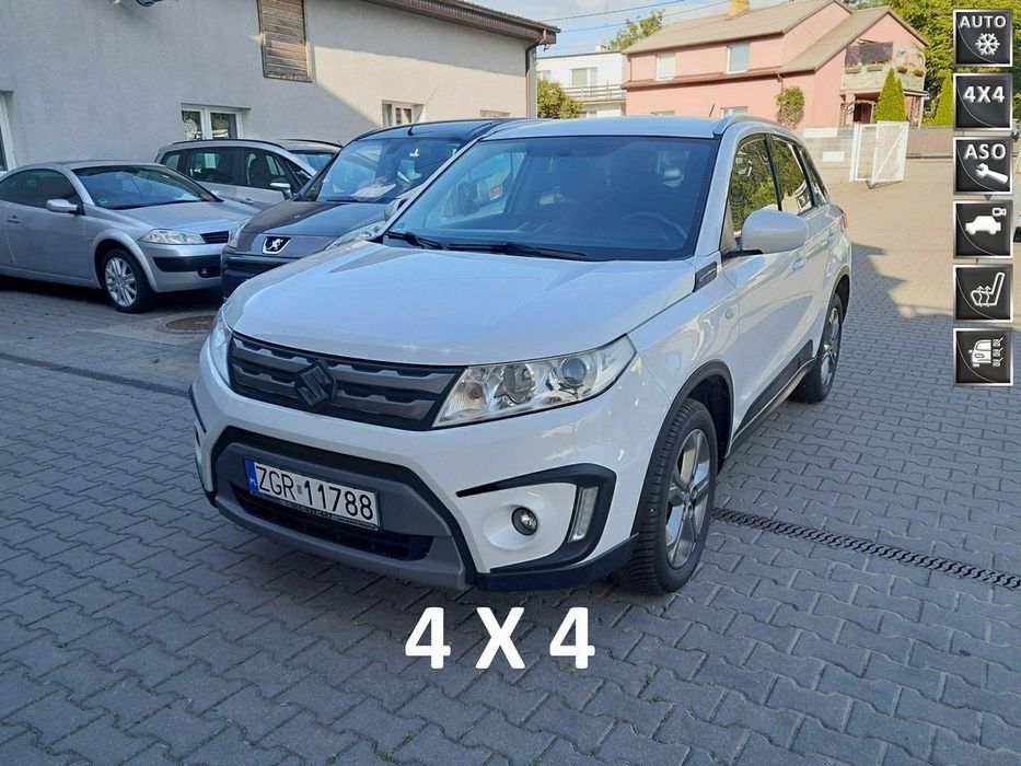 Suzuki Vitara 1.6 diesel 4X4 klimatronik kamera alufelgi tempomat stan BDB serwis