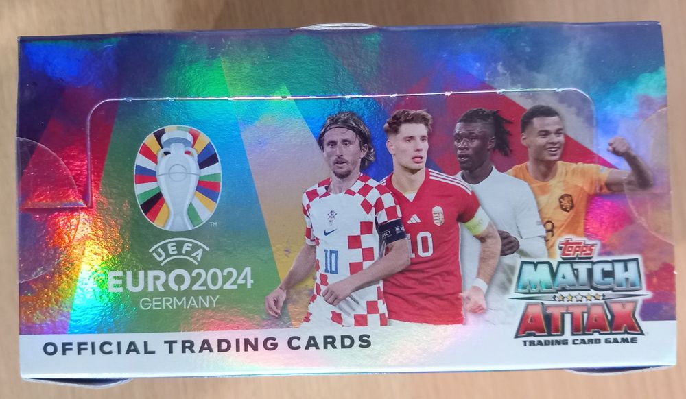 EURO 2024 oryginalny box,  saszetki, nowy, match Attax
