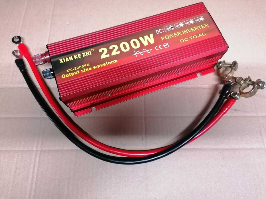 Przetwornica, inwerter 12vx230v 2200w czysta sinusoida Tataliken