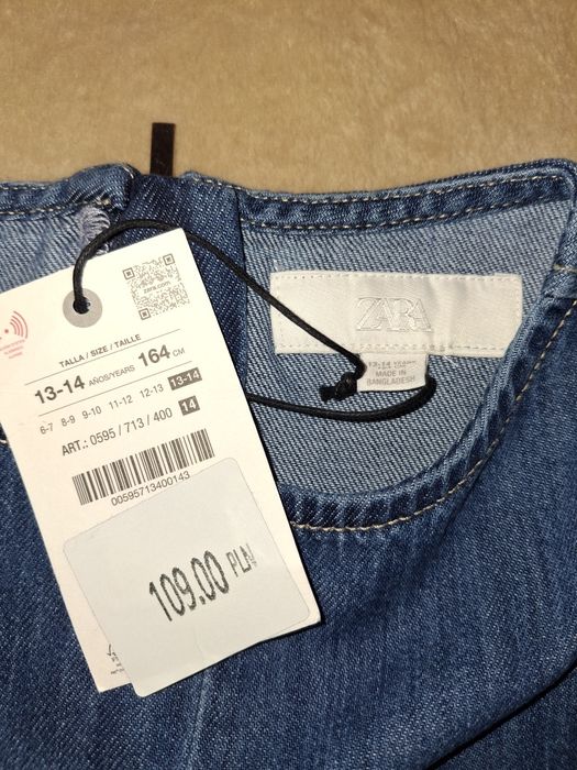 Джинсова сукня ZARA, Плаття