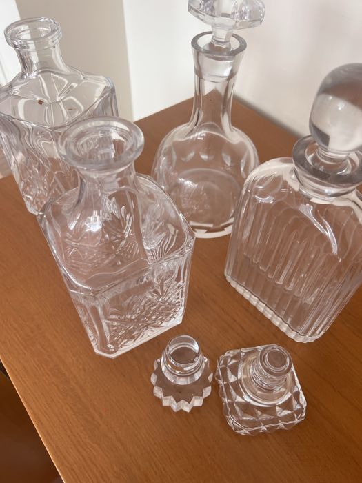 Conjunto de serviço de bebidas de cristal