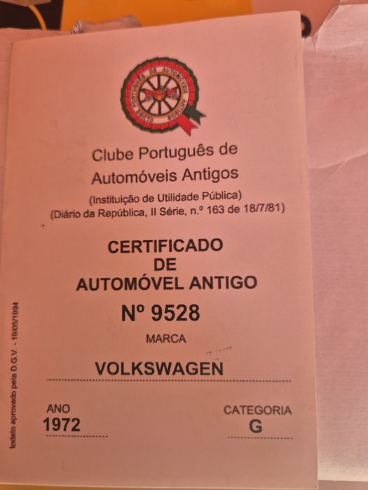 Vendo carocha de 1972