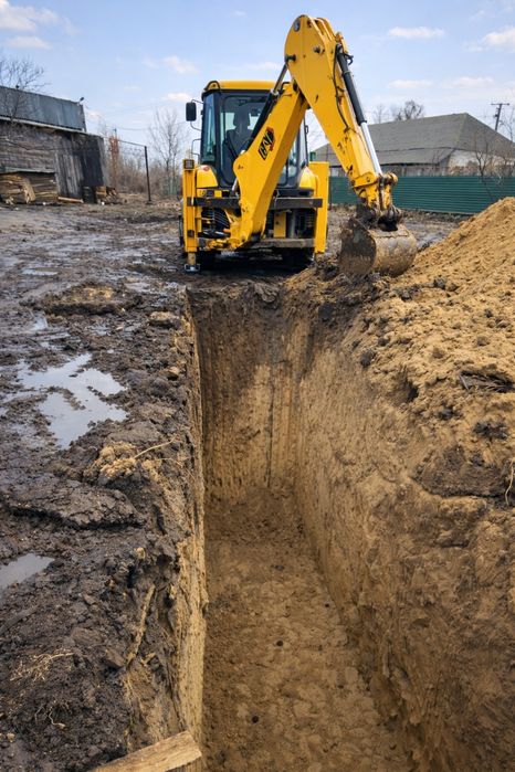 Септик, выгребная яма.
Канализация из бетонных колец.
От производителя
