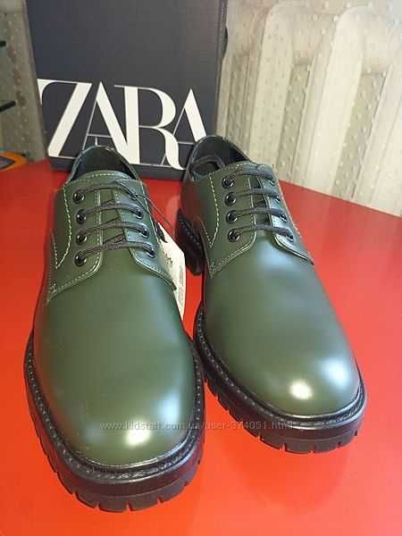 Мужские туфли Zara. Р. 42 стелька 27,5см