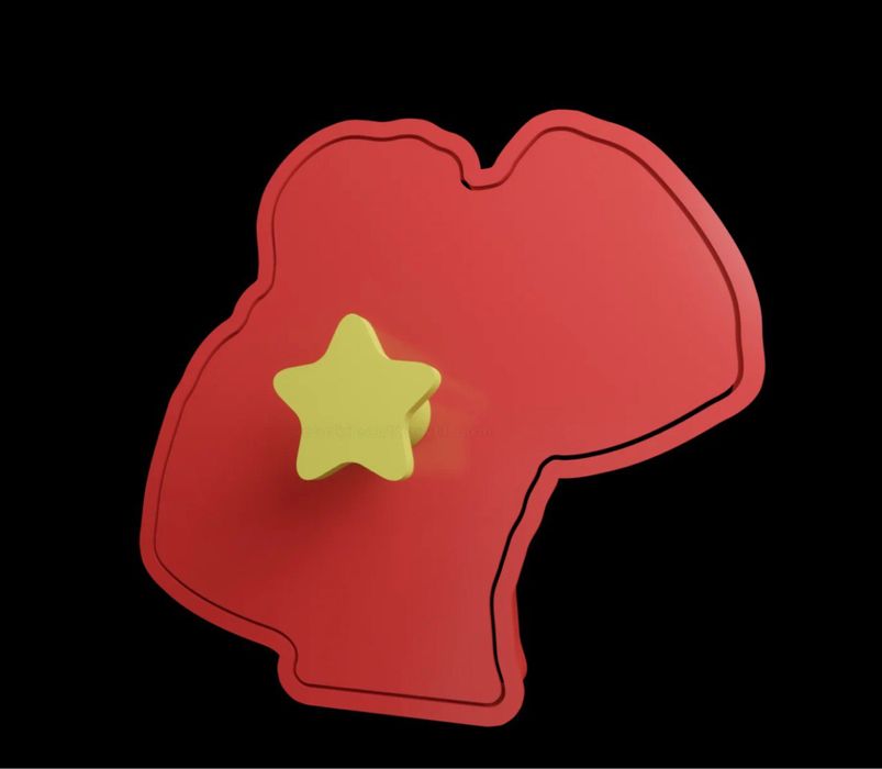 Різдвяні вирубки для печива, штамп для пряників