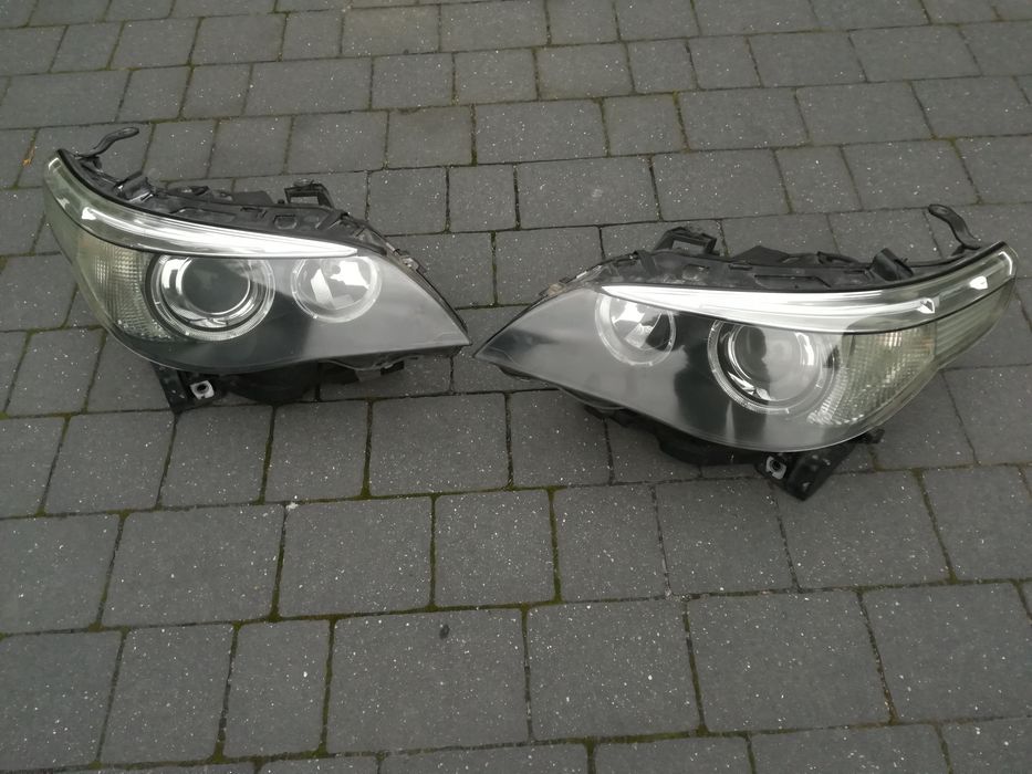 Lampy bmw e60 e61 xenon hella europa