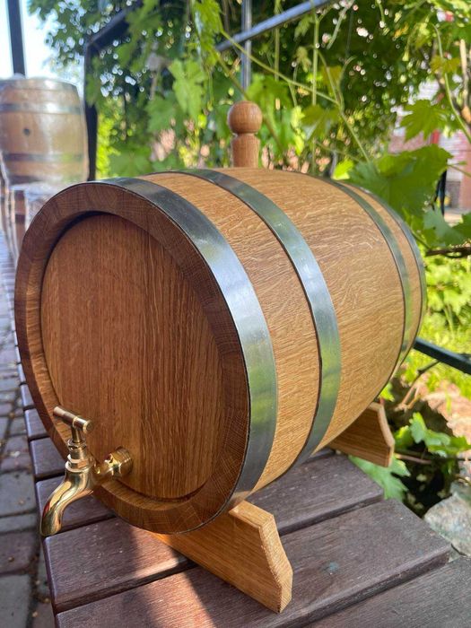 Дубова бочка для витримки зберігання алкоголю діжка для вина самогону