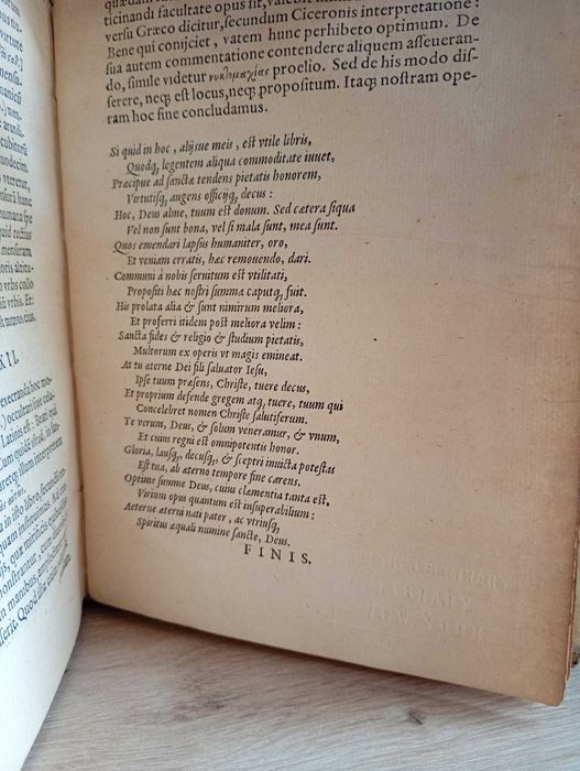 Starodruk 1573 Retoryka Biblijna  - Lipsk - Biblia - Religia