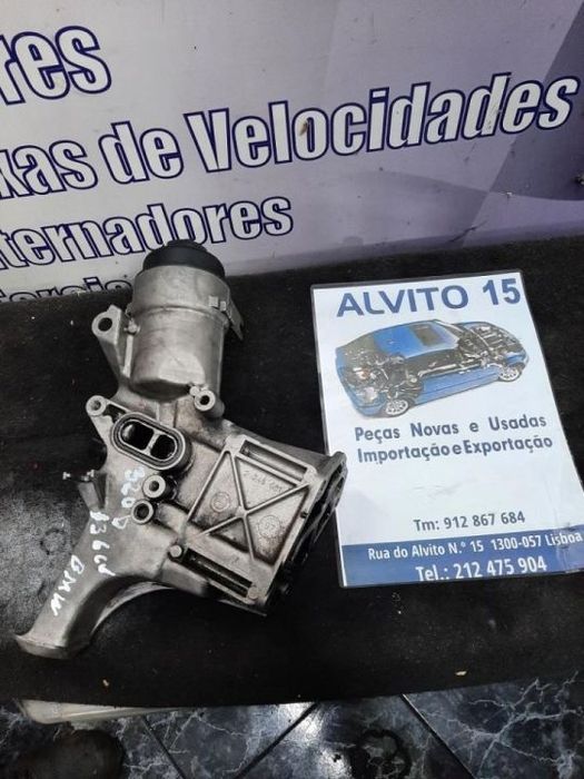 suporte do filtro de óleo BMW e46 320d 136cv