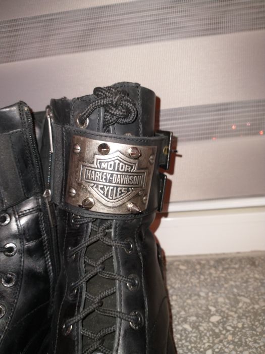 Buty Harley Davidson rozmiar 44 ręcznie robione okucia