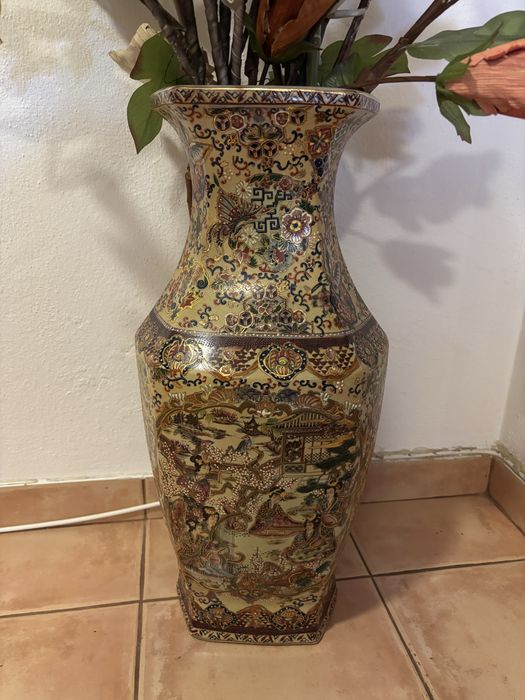 Jarrão grande porcelana chinesa