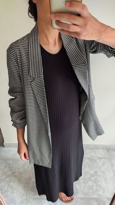 Casaco com padrão da Stradivarius64729609464833121