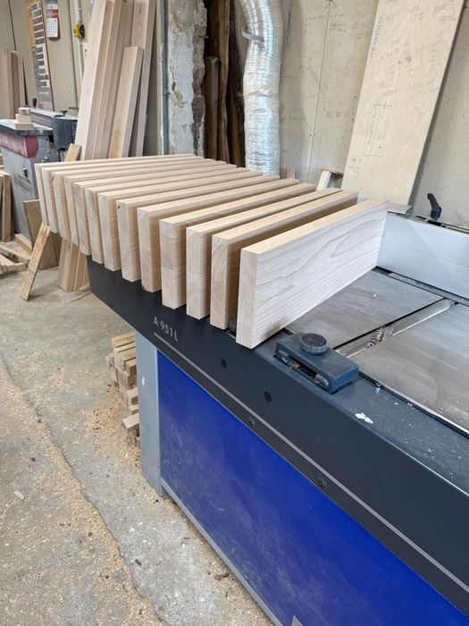 Stopnie bukowe drewno lite